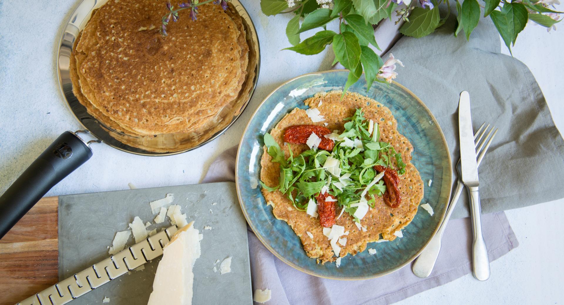 Flatbread from chickpeas flour (Panella)