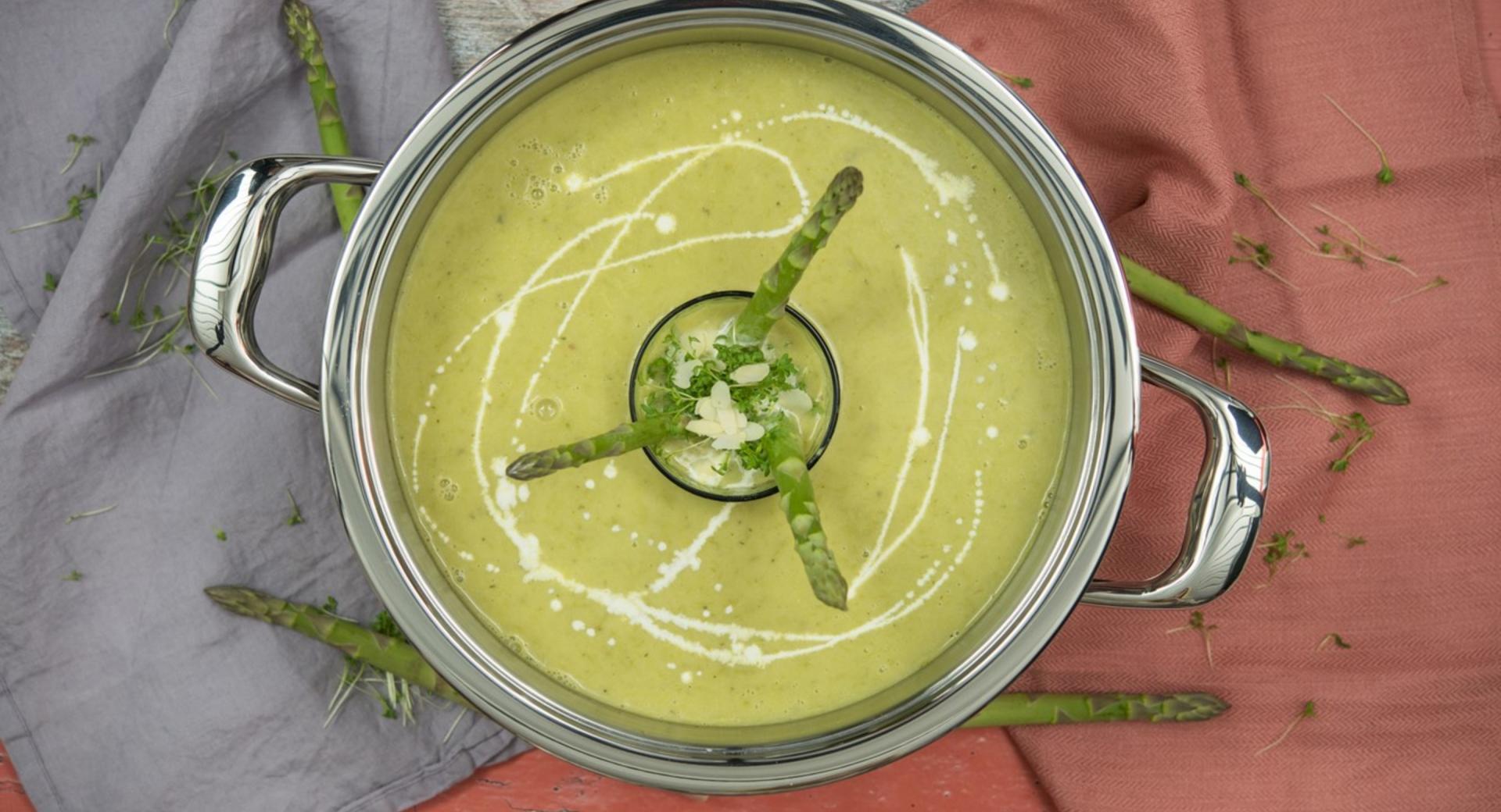 Asparagus soup