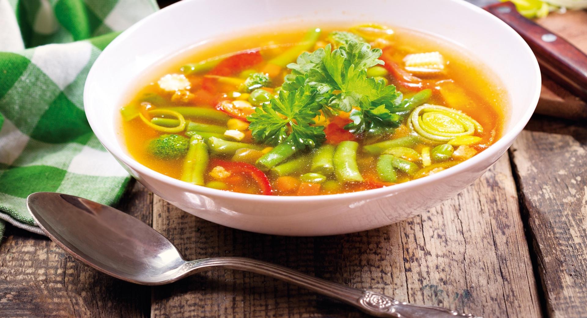 Garden vegetable soup