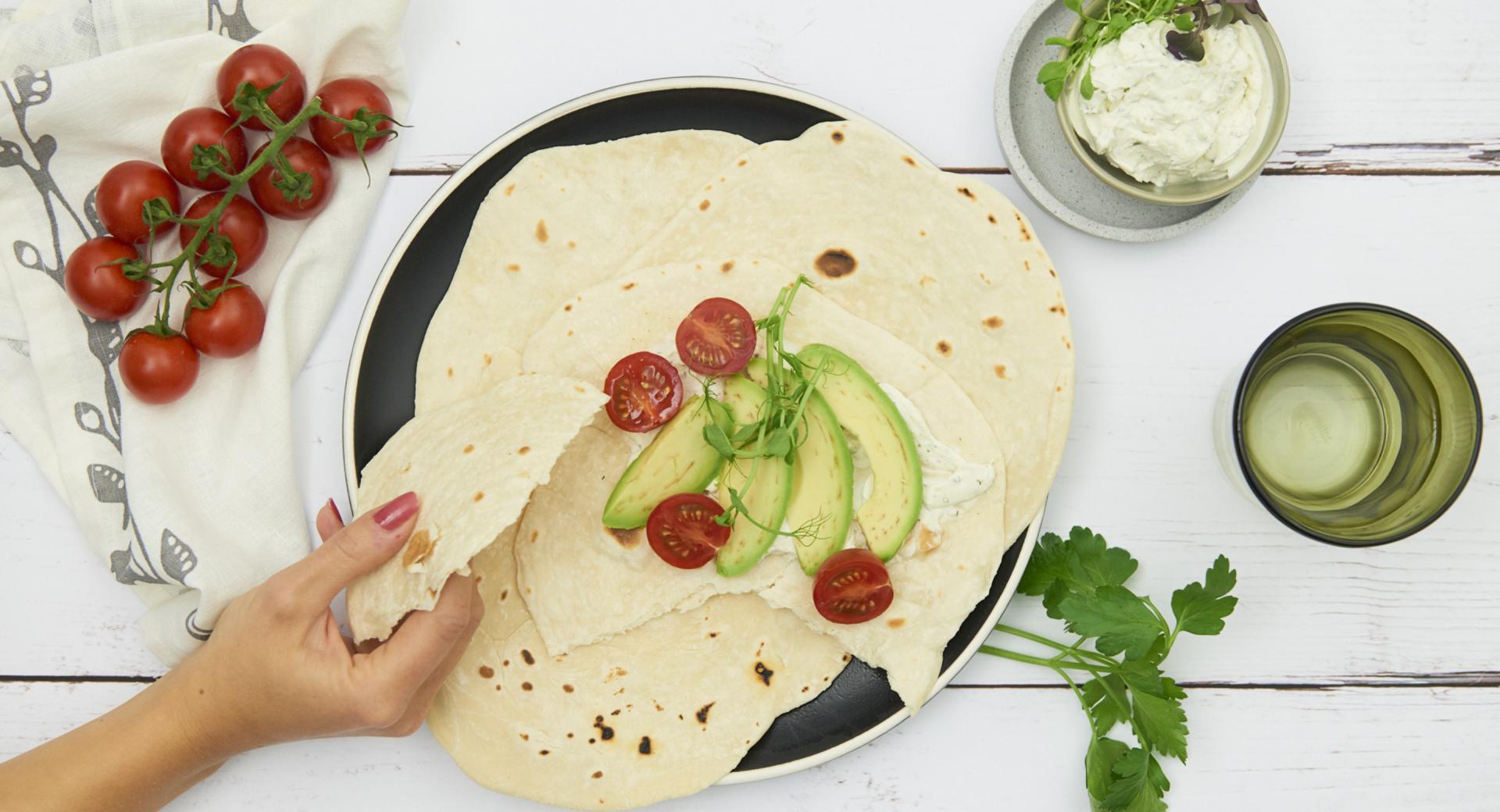 Wheat flat bread