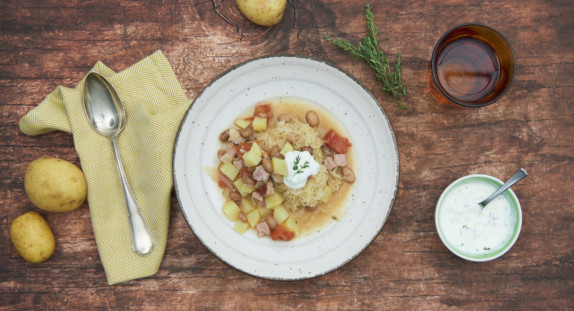 Sauerkraut stew