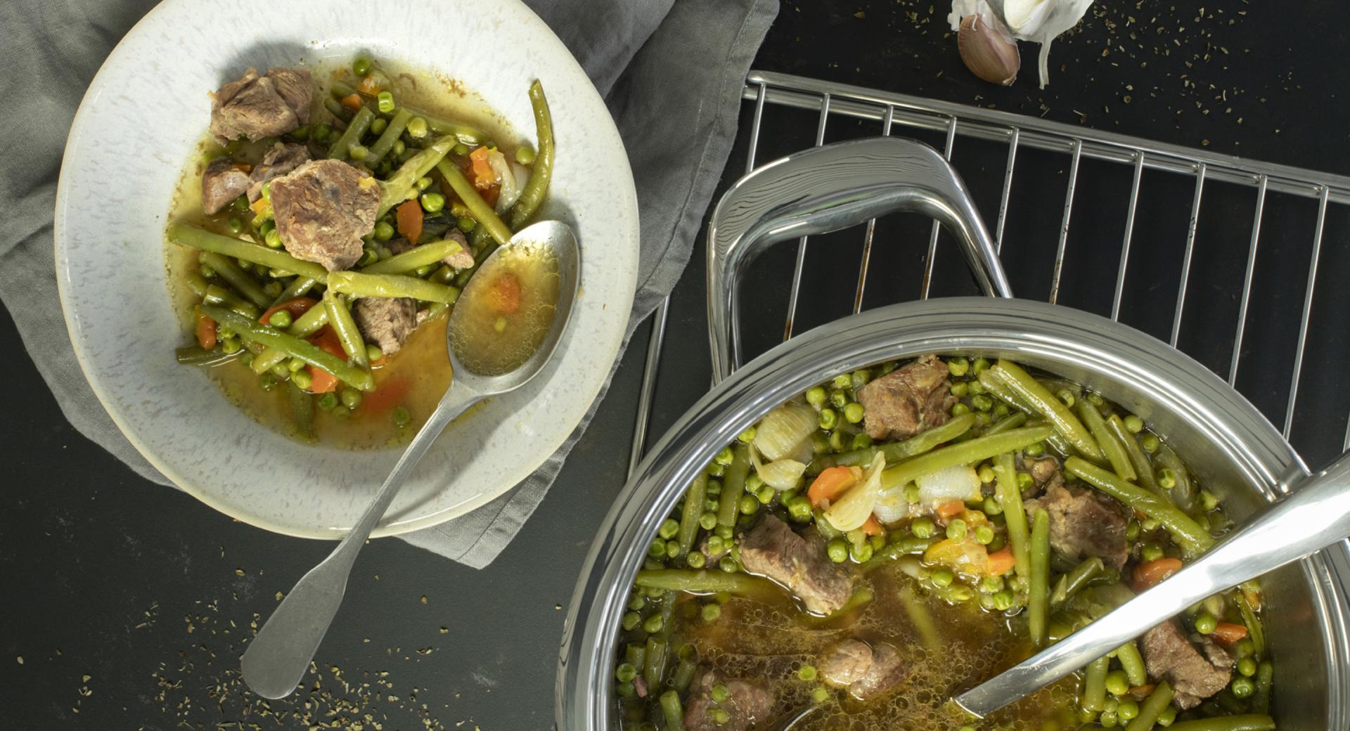 Provençal lamb ragout