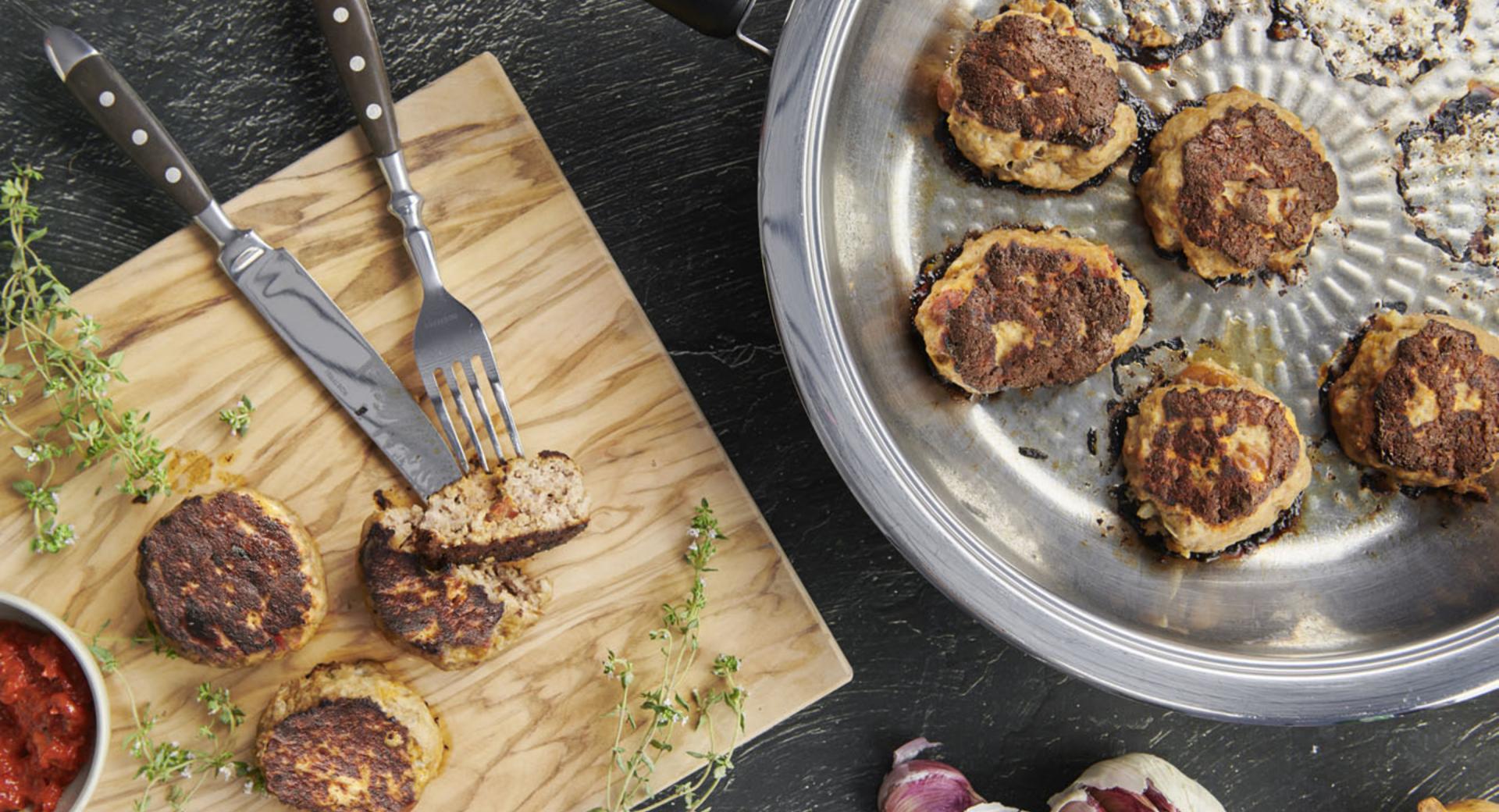 Meatballs with chorizo