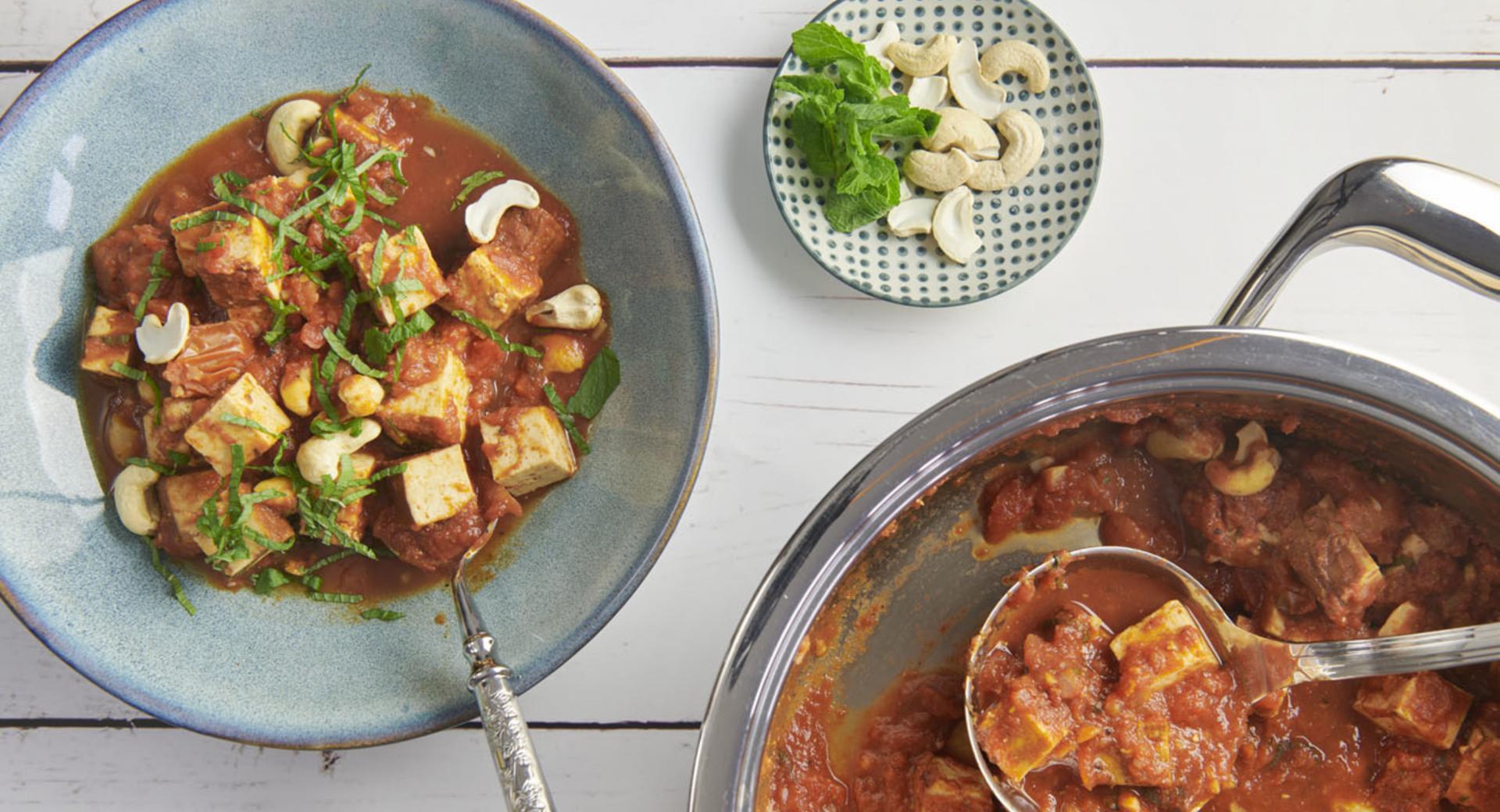 Tofu curry 