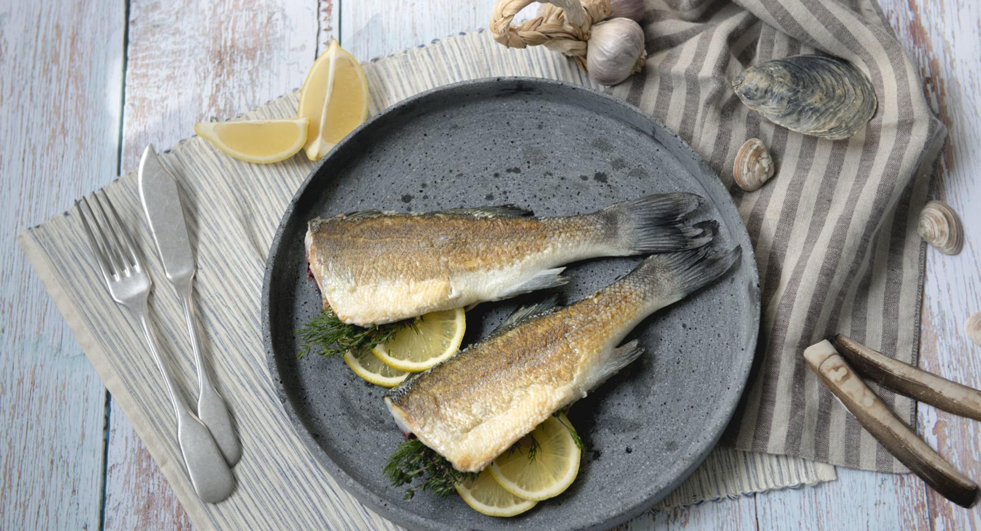 Pan-seared fish with lemon butter