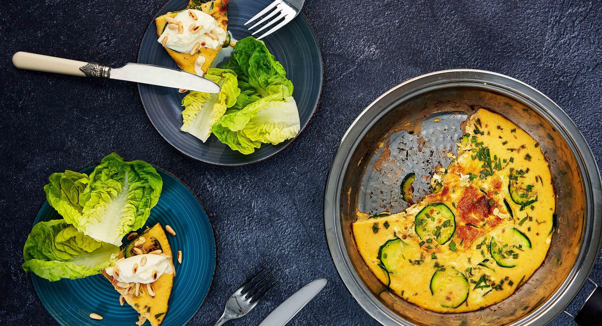 Zucchini frittata