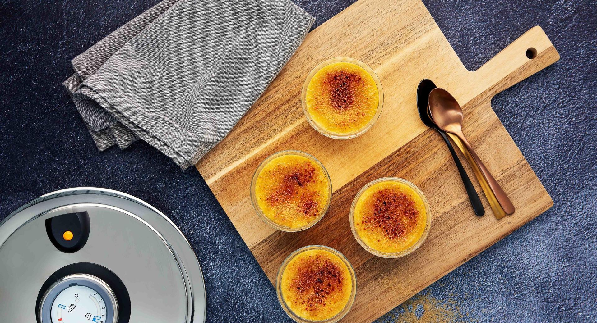 Pumpkin crème brûlée