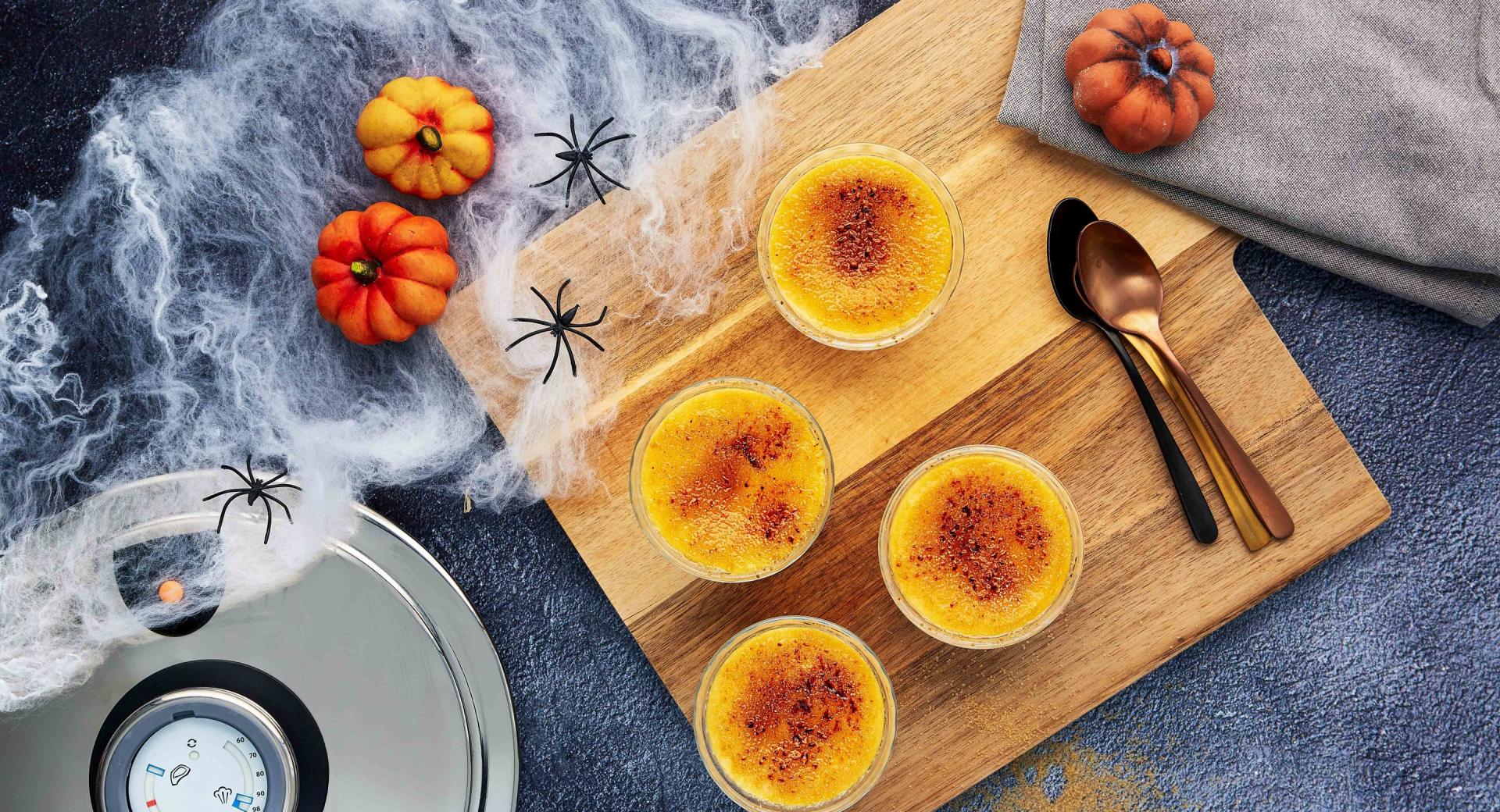 Pumpkin crème brûlée