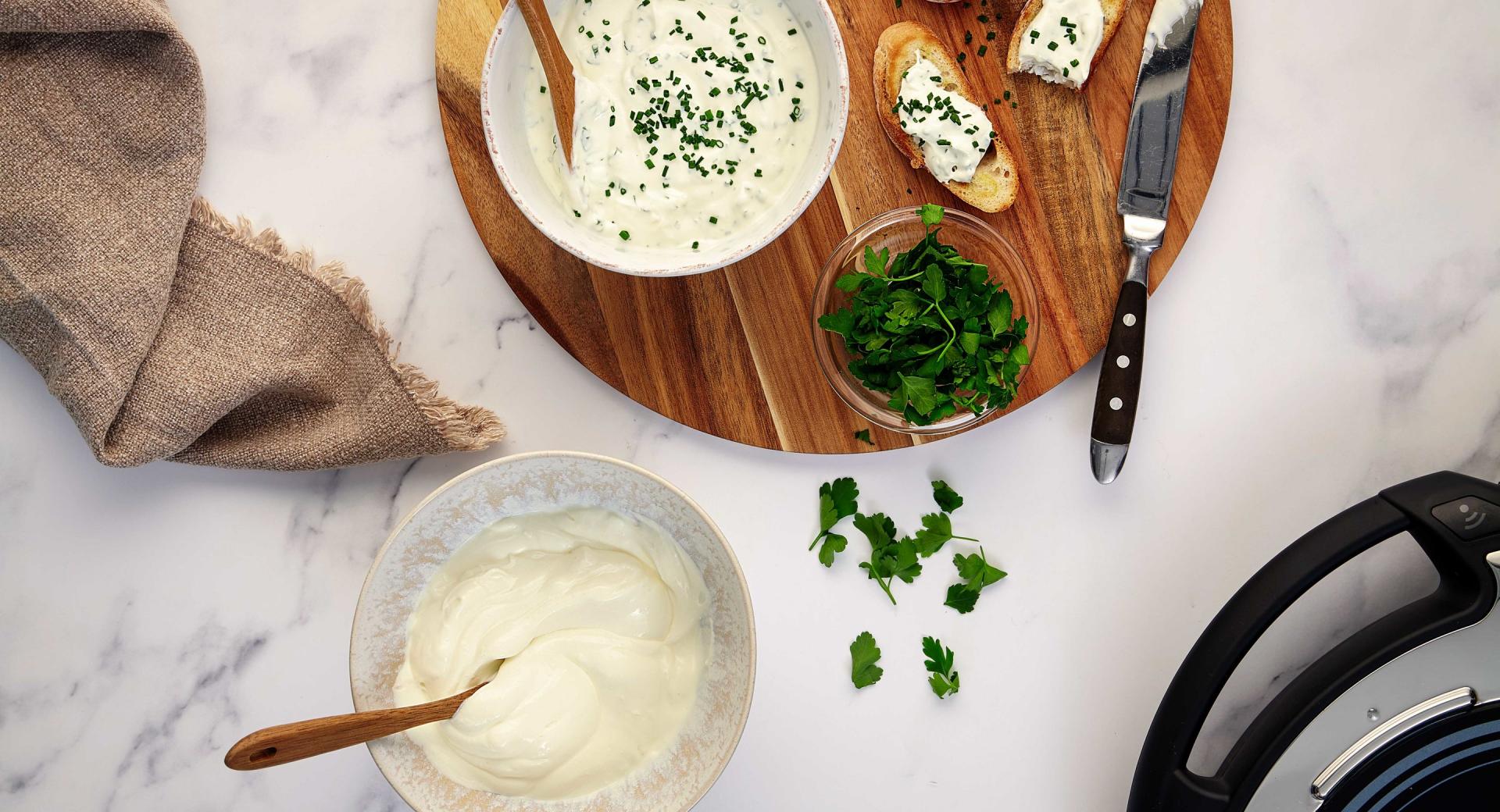 Yogurt cream