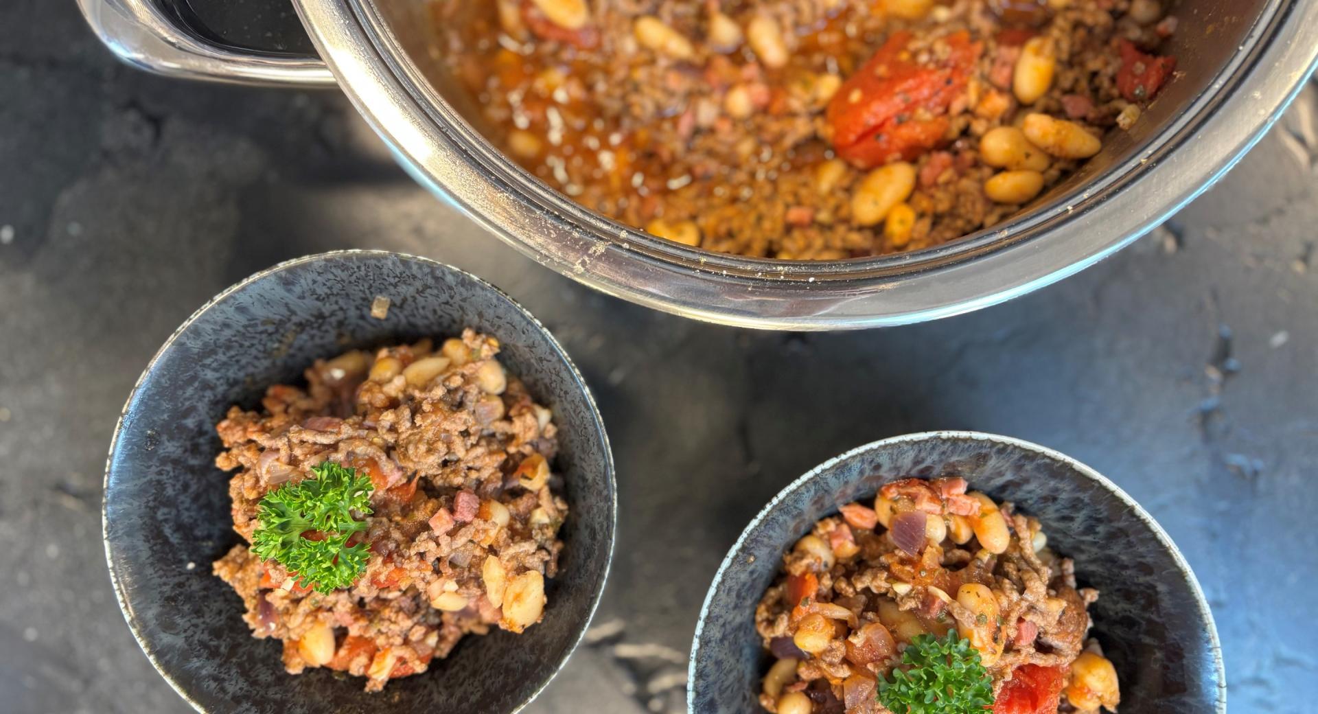 Hearty one pot dish with beef