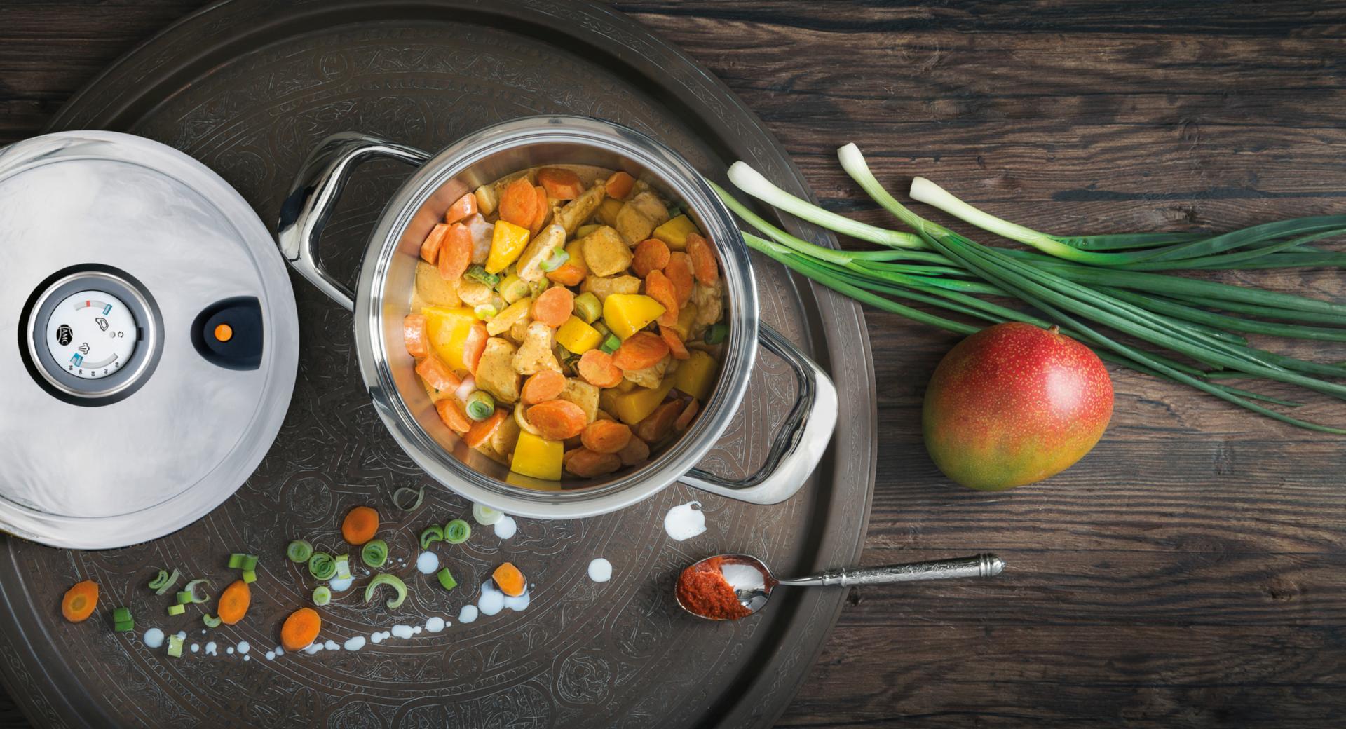 Chicken curry with EasyQuick