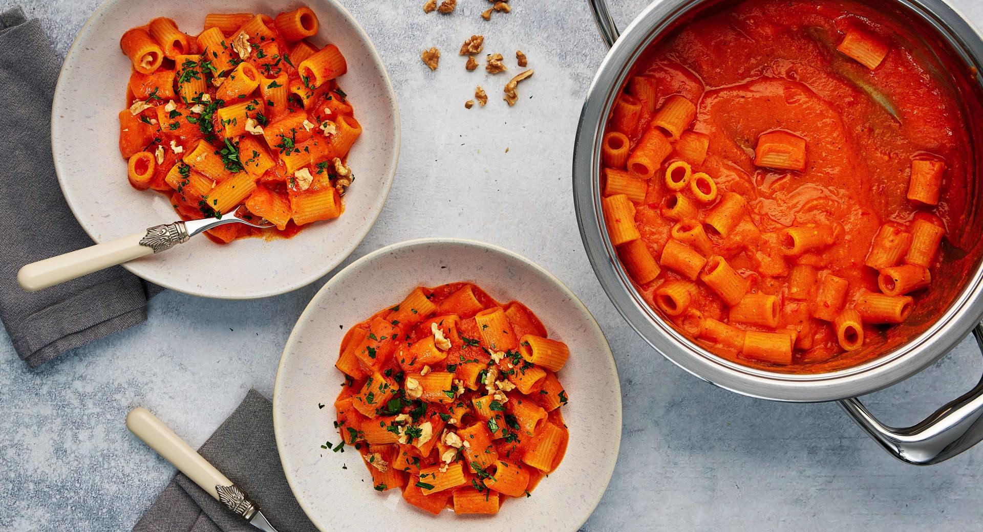 One Pot pumpkin pasta