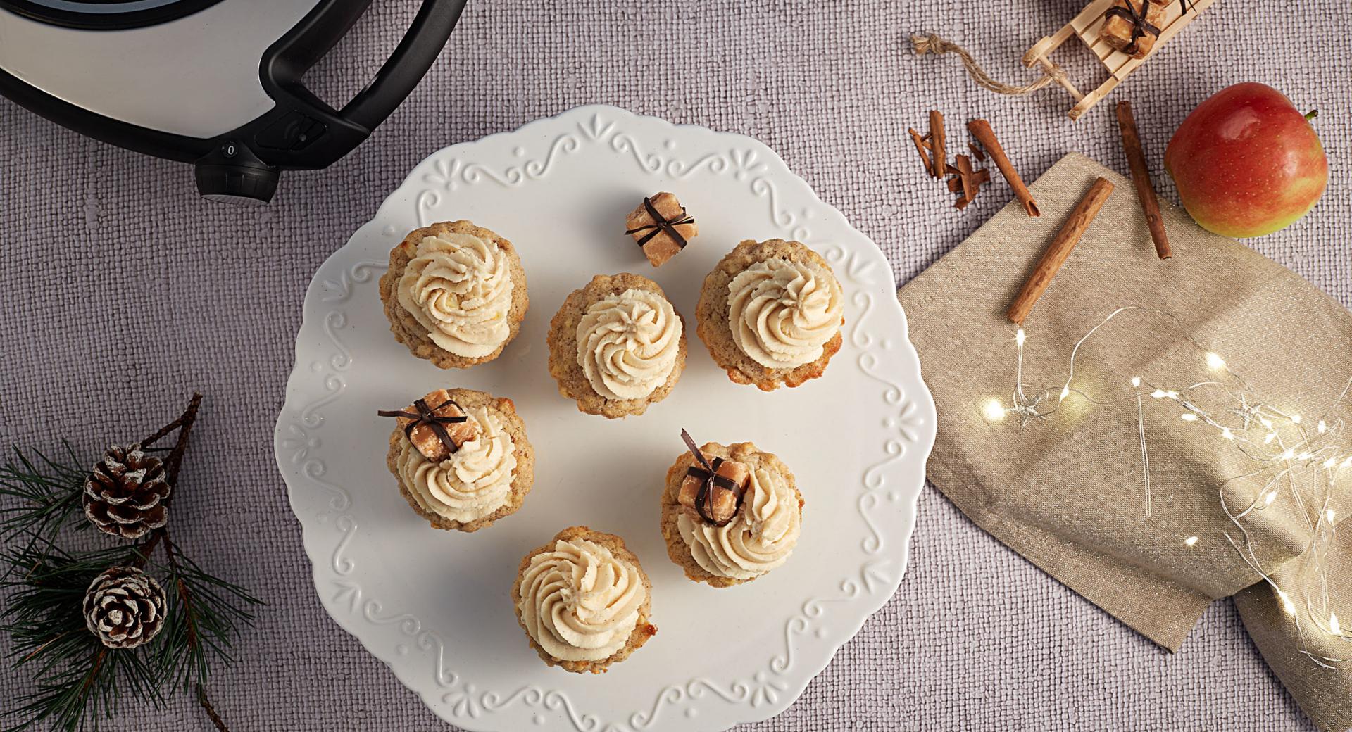 Spiced Apple Cupcake Spiced Apple Cupcake