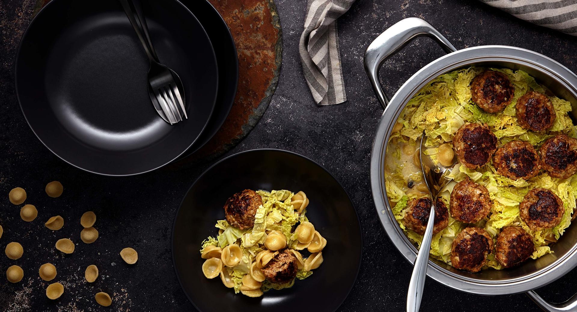 One Pot Pasta with meatballs One Pot Pasta with meatballs