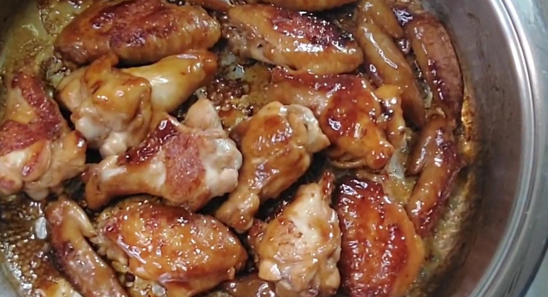  Roasted Honey Chicken Wings