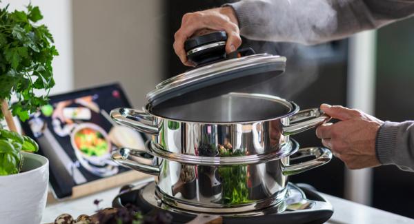 Steaming with AMC – why it's gentle, healthy and especially simple