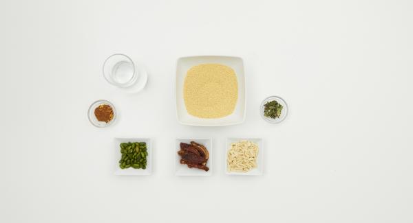 Overview of ingredients.