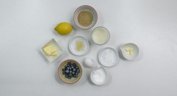 Overview of ingredients.