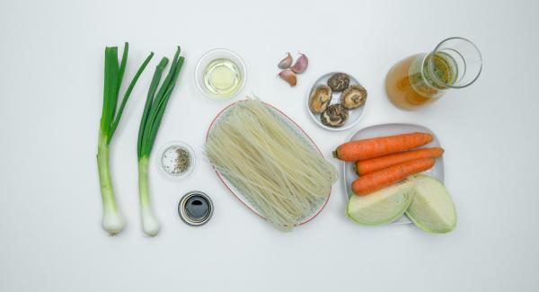 Overview of ingredients.