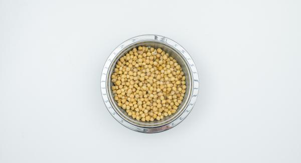 Soak chickpeas in cold water overnight.