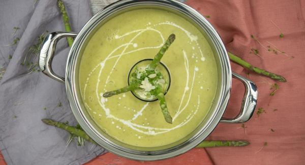 Asparagus soup