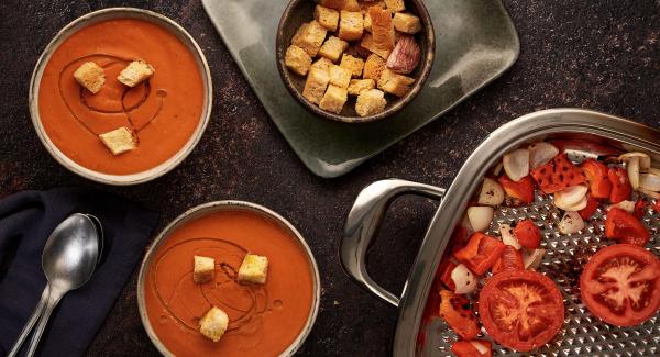 Roasted gazpacho