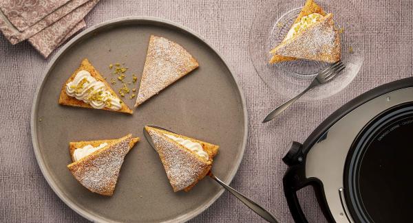 Carrot cream cake