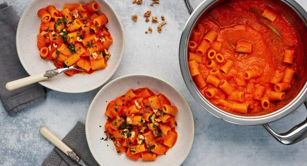 One Pot pumpkin pasta