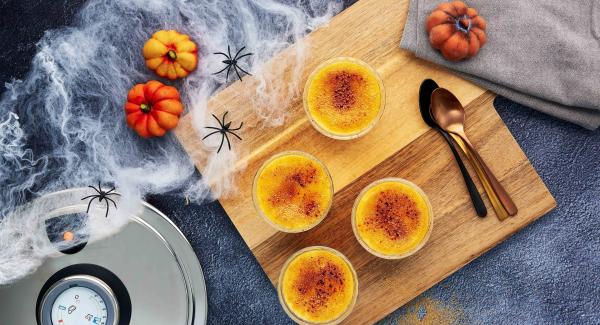 Pumpkin crème brûlée