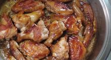 Roasted Honey Chicken Wings